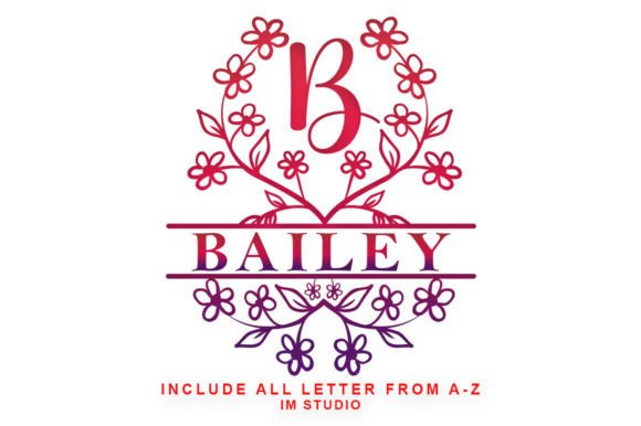 Bailey Monogram: A Decorative Font Built for Digital Design