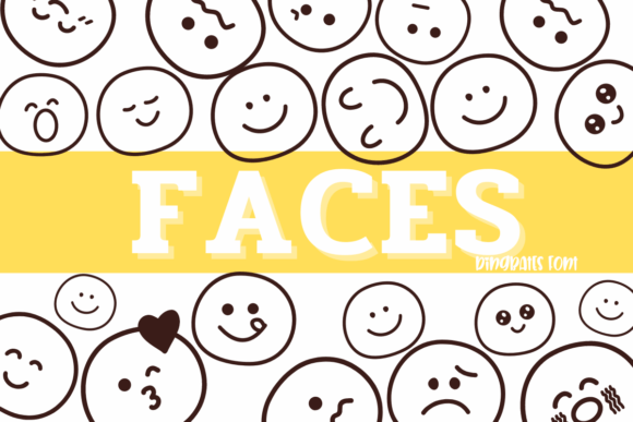 Faces: A Dingbats Typeface for Editorial and Design Projects
