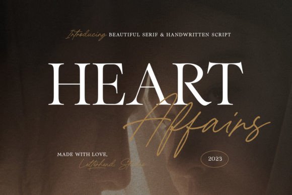 Heart Affairs: A Serif and Script Duo for Scroll-Stopping Brand Content