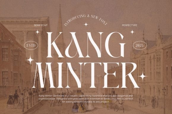 Kang Minter: A Serif Typeface That Brings Warmth to Editorial Design