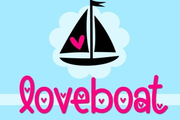 Loveboat Font: A Handwritten Sans Serif for Crafters and Makers