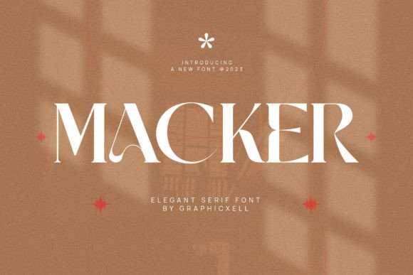 Macker: A Serif Font Built for Real Design Work