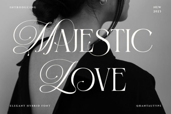 Majestic Love: A Serif Font Built for Campaign Impact