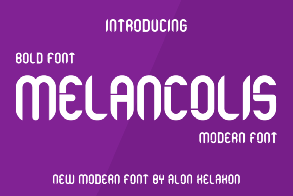 Melancolis: A Serif Font That Brings Handmade Products to Life