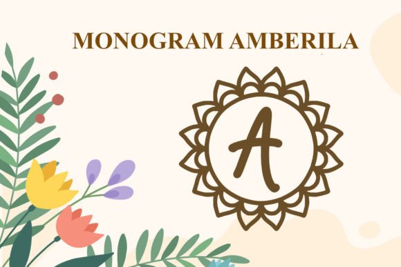 Monogram Amberila Font: A Web Designer's Take on Digital Warmth