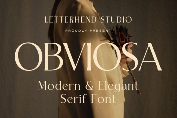 Obviosa: A Refined Serif Typeface for Editorial Storytelling