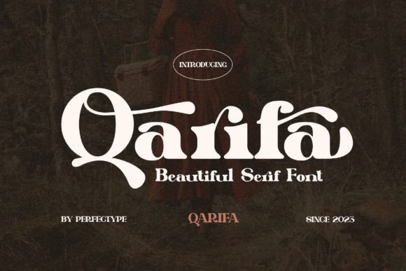 Qarifa: An Elegant Serif Font That Gives Your Small Brand a Polished Look