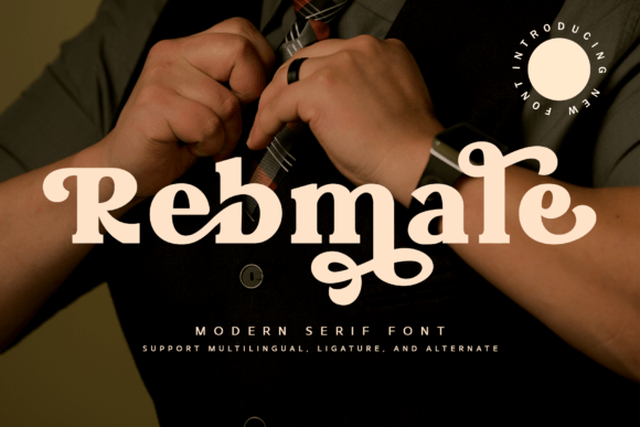 Rebmale: A Bold Serif Font That Earned Its Place in My Campaign Toolkit