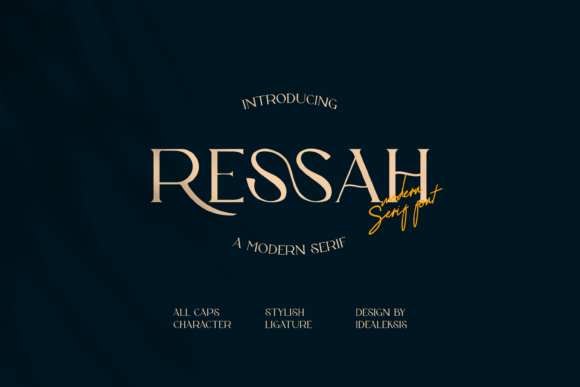 Ressah: A Serif Font Review for Real Design Work
