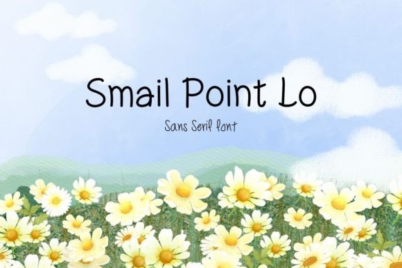 Smail Point Lo: A Playful Font for Social Media Marketing