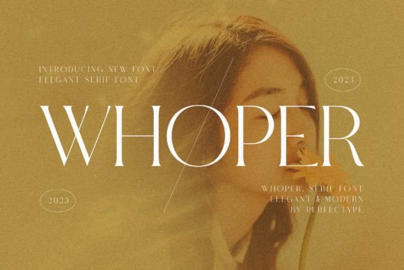 Whoper Serif Typeface: A Strategic Font for Modern Campaign Graphics